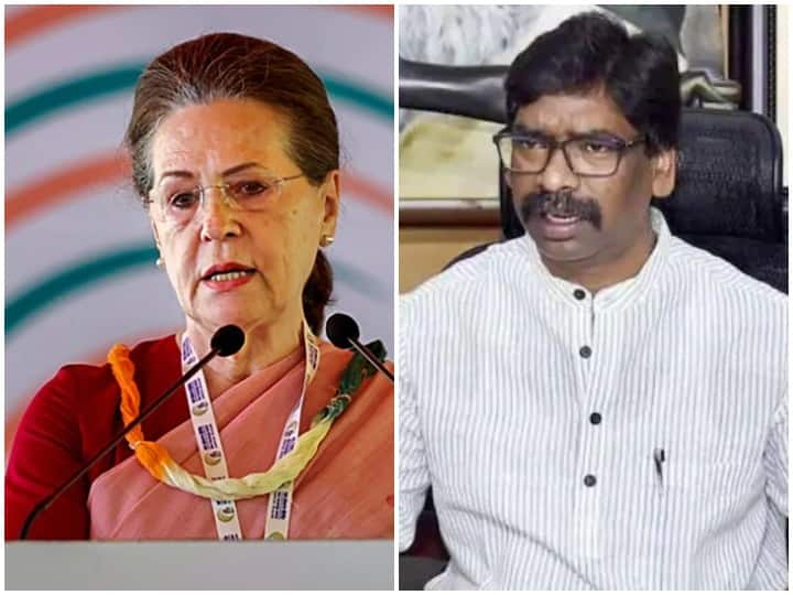 Congress likely to get Rajya Sabha seat from JMM-Congress alliance in Jharkhand Sonia Gandhi Hemant Soren Meeting Rajya Sabha Election: झारखंड से कांग्रेस को मिलेगी एक राज्यसभा सीट, सोनिया गांधी ने की थी हेमंत सोरेन से मुलाकात