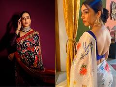 In Pics : नेहाचा साडीवरील हटके लुक, चाहते घायाळ