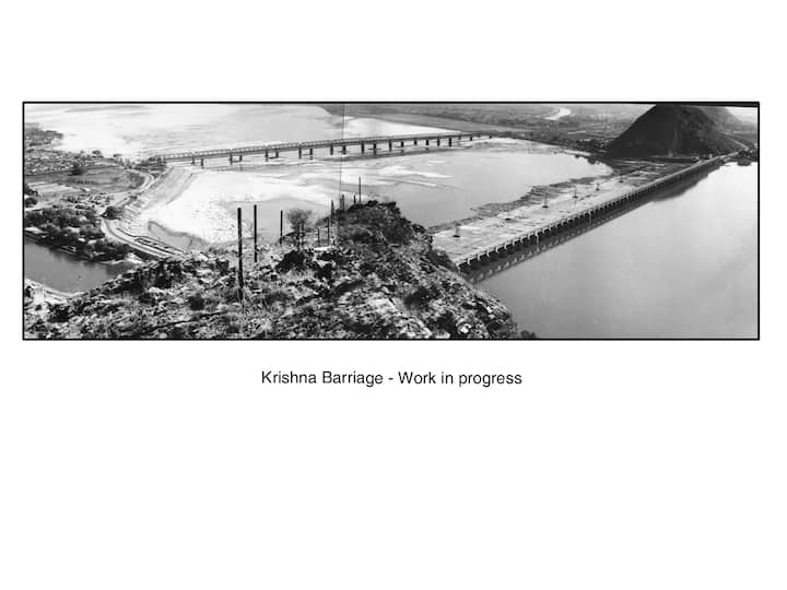 ప్రకాశం బ్యారేజ్ నిర్మాణ చిత్రం