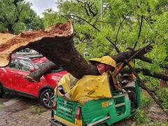 Delhi Heavy Rain: दो की मौत, उखड़ गए 300 पेड़, भारी ट्रैफिक जाम, बारिश और तूफान ने दिल्ली में जमकर मचाई तबाही