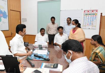 Chief Minister Stalins Action, Trichy Corporation Files Review, திடீரென திருச்சி மாநகராட்சி அலுவலகத்தில் புகுந்த முதல்வர் மு.க.ஸ்டாலின்! அதிர்ந்து போன அதிகாரிகள்