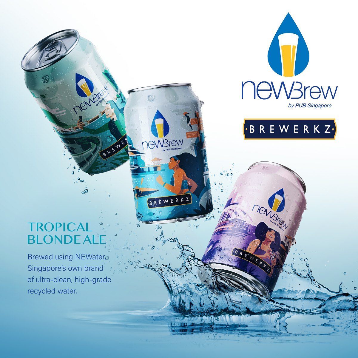 Newater Singapore Beer : सिंगापुरात मलमुत्रापासून बनणार बिअर! काय आहे यामागचं कारणं...