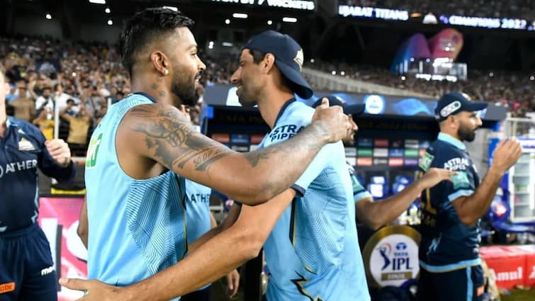 IPL 2022 Final: Hardik Pandya ecstatic after Gujarat Titans wins IPL title, credits Ashish Nehra Gujarat Titans: দল নিয়ে অনেকে প্রশ্ন তুলেছিলেন, ট্রফি জিতে জবাব, বলছেন হার্দিক