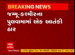 જમ્મુ કાશ્મીરના પુલવામામાં એક આતંકી ઠાર, જાણો શું છે અપડેટ