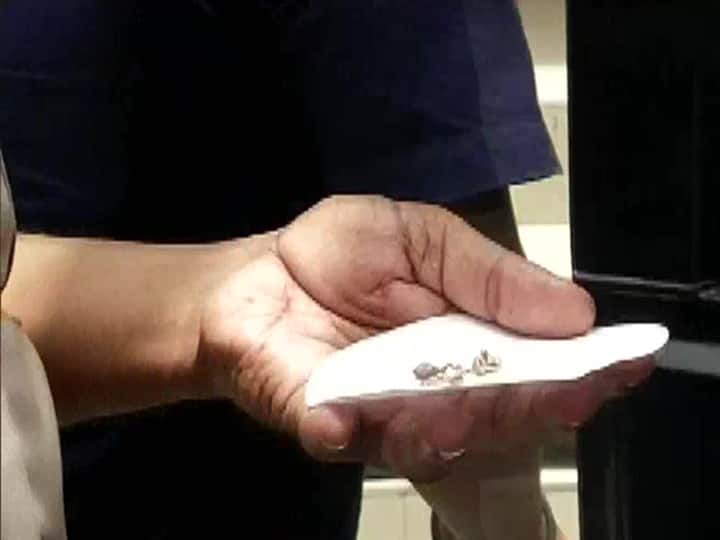 In photo, forensic team on Monday captured collecting necessary samples from the Thar driven by Moos Wala. (ANI Photo)