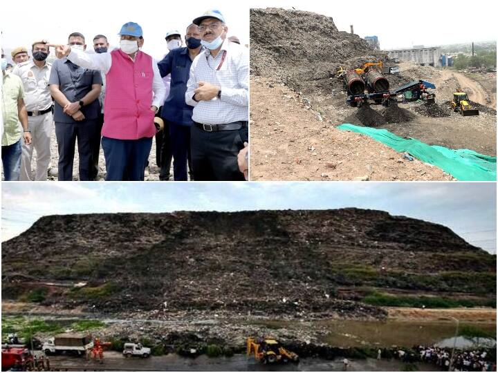 Delhi News:  Lieutenant Governor VK Saxena visited Ghazipur landfill site, said Will soon eliminate all the three garbage mountains ANN Delhi News: LG वीके सक्सेना ने किया गाजीपुर लैंडफिल साइट का दौरा, बोले- जल्द खत्म करेंगे दिल्ली में कूड़े के पहाड़