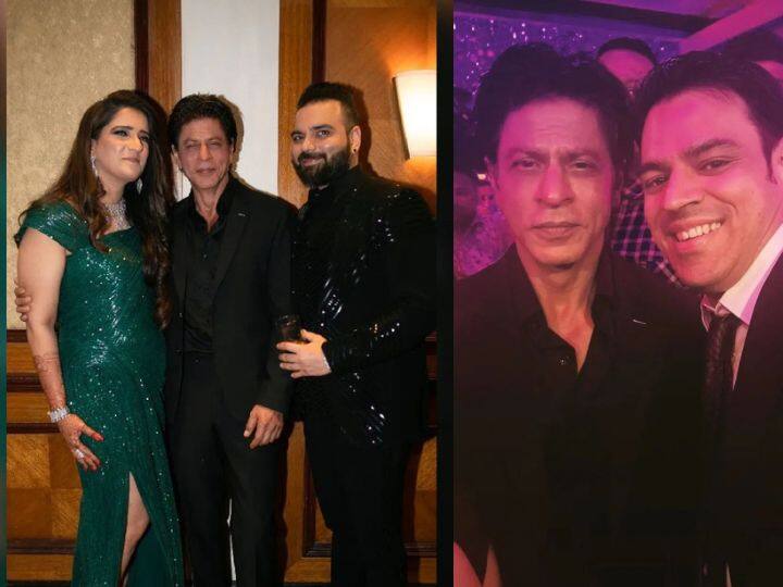 Shah Rukh Khan reached at his friend bella wedding and gave her best wishes, video viral on social media Shah Rukh Khan: दोस्त की शादी में पहुंचकर शाहरुख खान ने दिया सरप्राइज, फैन्स ने कसे तारीफों के कसीदे