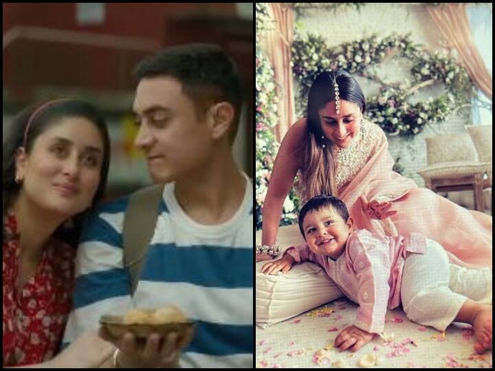 Kareena Kapoor Share That His Son Jeh Is Part Of Laal Singh Chaddha Trailer Out Laal Singh Chaddha Trailer: करीना के साथ बेटे जेह भी हैं फिल्म का 'हिस्सा', इमोशनल होकर एक्ट्रेस ने किया ये बड़ा खुलासा