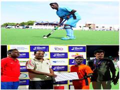 விரல்களும் 6.. ஜெர்சி எண்ணும் 6.. தேசிய ஜுனியர் ஹாக்கி போட்டியில் அசத்திய சிபின்