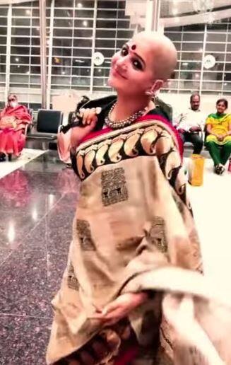 दीप्ति ने तिरुपति बालाजी में अपने बाल चढ़ाने का वादा किया था, जिस दौरान सूरज कोविड -19 से संक्रमित थे और उनकी हालत गंभीर थी.