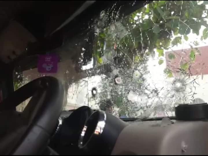 Punjab's Director General of Police VK Bhawra on Sunday said that at least three weapons were used and 30 rounds fired in the attack. (ANI Photo)