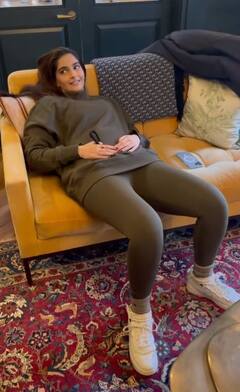 Sonam Kapoor: सोनम कपूर ने बेबी बंप के साथ शेयर की खूबसूरत तस्वीर, ब्लैक ड्रेस में लग रही कमाल