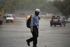 In PICS | Heavy Rain, Thunderstorm Lash Delhi, Uproot Trees