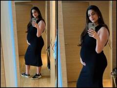 Sonam Kapoor: सोनम कपूर ने बेबी बंप के साथ शेयर की खूबसूरत तस्वीर, ब्लैक ड्रेस में लग रही कमाल