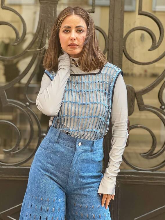 Hina Khan का नहीं देखा होगा ऐसा अंदाज!