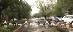 Delhi Weather News: Parts of Delhi-NCR see rain, gusty winds, uprooted trees | ABP News