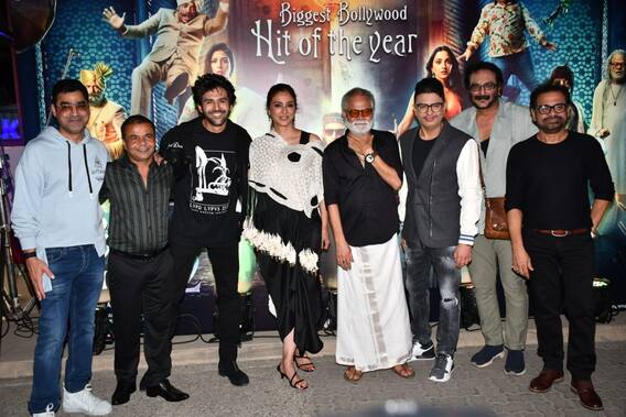 জমজমাট 'ভুল ভুলাইয়া ২'-এর সাকসেস পার্টি