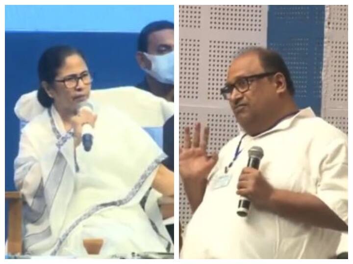 West Bengal CM Mamata Banerjee Health tips to TMC Leader Suresh Kumar Agarwal Goes Viral ANN West Bengal: 'पेट इतना बाहर क्यों है? पकौड़े खाना कम कीजिए'...जब ममता बनर्जी बनीं फिटनेस एडवाइज़र!