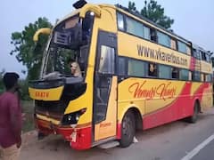 Nalgonda Accident: హైవేపై ప్రైవేట్ ట్రావెల్స్ బస్సు బోల్తా, 20 మంది ప్రయాణికులకు గాయాలు