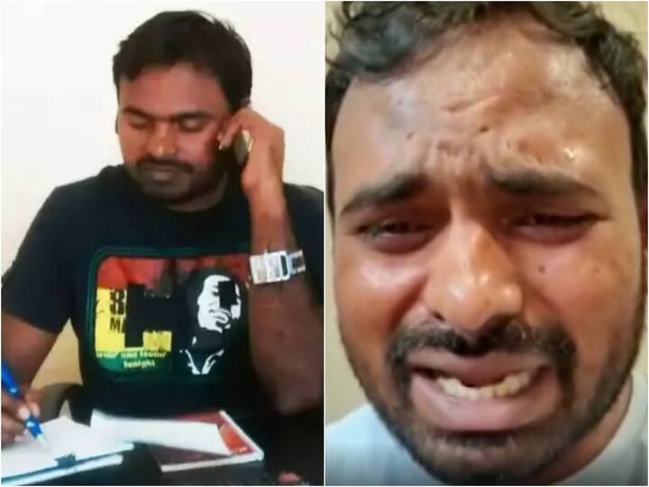 Vijayawada youth commits suicide alleges three trapped demands money selfie video viral Vijayawada News : యువతితో మసాజ్ చేయించి ట్రాప్, డబ్బులు డిమాండ్ చేస్తున్నారని యువకుడు సెల్ఫీ సూసైడ్!