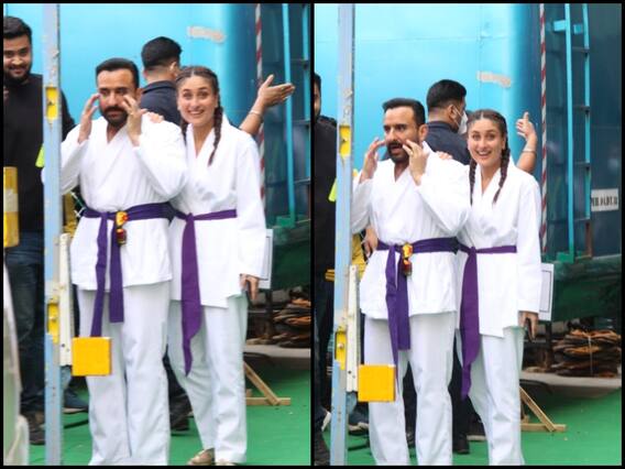 ਕਰਾਟੇ ਆਊਟਫਿਟਸ 'ਚ ਇਕੱਠੇ ਨਜ਼ਰ ਆਏ ਕਰੀਨਾ ਅਤੇ ਸੈਫ