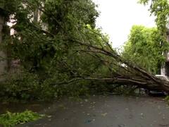 Delhi में 100 किलोमीटर प्रति घंटा की रफ्तार से चलीं हवाएं, तापमान में आई भारी गिरावट