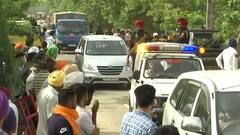 Sidhu Moosewala Funeral: Fans raise slogans against slogans against Punjab government | ABP News