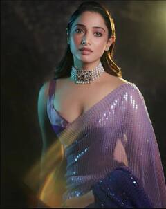 સાડી લૂકમાં તમન્નાનો ગ્લેમરસ અવતાર, પાતળી કમરમાં વર્તાવ્યો કહેર