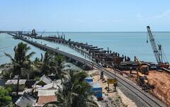 IN PICS | Indian Railways' New Pamban Bridge, An Engineering Marvel To Be Ready In A Year
