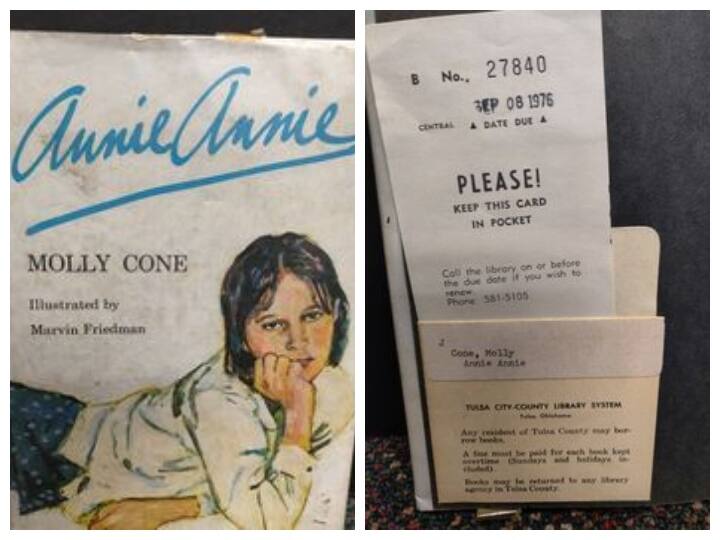 Man returns book to US library after 46 years Watch: अमेरिका में शख्स ने 46 साल बाद लाइब्रेरी को वापस की किताब, पोस्ट वायरल