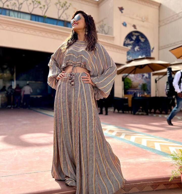 आता लवकरच नुसरतचा जनहित में जारी (Janhit Me Jaari) हा चित्रपट प्रेक्षकांच्या भेटीस येणार आहे. सध्या नुसरत ही या चित्रपटाचे प्रमोशन करत आहे. (photo:nushrrattbharuccha/ig)