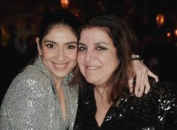 फराहनं शेअर केलेल्या या फोटोला नेटकऱ्यांची पसंती मिळाली आहे.(Farah Khan/instagram)