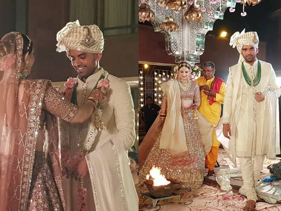 ਦੀਪਕ ਚਾਹਰ ਦੀ ਰਿਸੈਪਸ਼ਨ 'ਚ ਟੀਮ ਇੰਡੀਆ ਦੇ ਸਿਤਾਰੇ