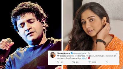 One of the most humble, gentle, pure human being I have met in my life shreya ghoshal reacted on kk death KK Death: আমার দেখা সবচেয়ে নম্র, ভদ্র, খাঁটি মানুষদের একজন, অসাড় লাগছে: শ্রেয়া ঘোষাল