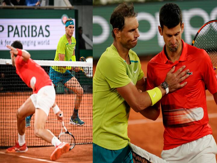 French Open 2022: 13 time Champion Rafael Nadal beats Defending Champion Novak Djokovic in Quaterfinals to reach 15th Semifinals at Roland Garros French Open 2022: நடப்புச் சாம்பியன் ஜோகோவிச்சை வீழ்த்தி 15-வது முறையாக அரையிறுதிக்கு முன்னேறிய நடால் !