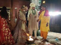 Deepak Chahar Wedding Photos: গ্যালারিতে বিয়ের প্রস্তাব, সাত পাকে বাঁধা পড়লেন ক্রিকেটার দীপক চাহার