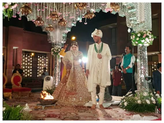 IN PICS | Indian Cricketer Deepak Chahar Ties Knot With Longtime Girlfriend Jaya Bhardwaj In Agra