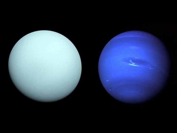 Shades of Uranus Scientists know why planet Neptune different hues of blue study explains Hubble NASA Neptune Bluer Than Uranus Why Does Neptune Appear Bluer Than Uranus? Hubble May Have Helped Find The Answer