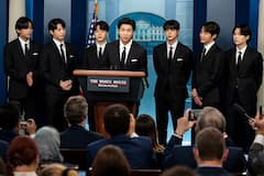 BTS At White House: K-Pop Group Meets US President Joe Biden | SEE PICS