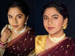 Mrunmayee Deshpande : मृण्मयी देशपांडेचा मराठमोळा लूक; शेअर केले खास फोटो