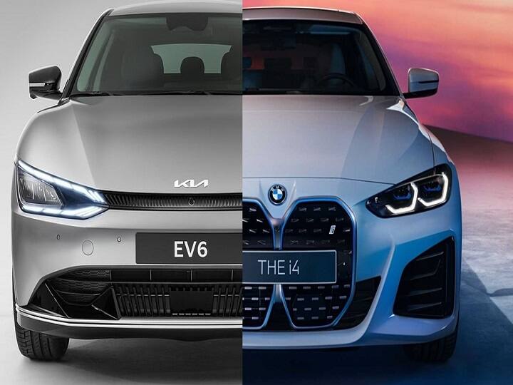 Kia EV6 And BMW i4: Comparison Review In Detail, Battery, Range And Features, Know The Price Kia EV6 vs BMW i4: इन दोनों इलेक्ट्रिक कारों में बैटरी, रेंज और फीचर्स के मामले में कौन किस पर भारी, जानें कीमत