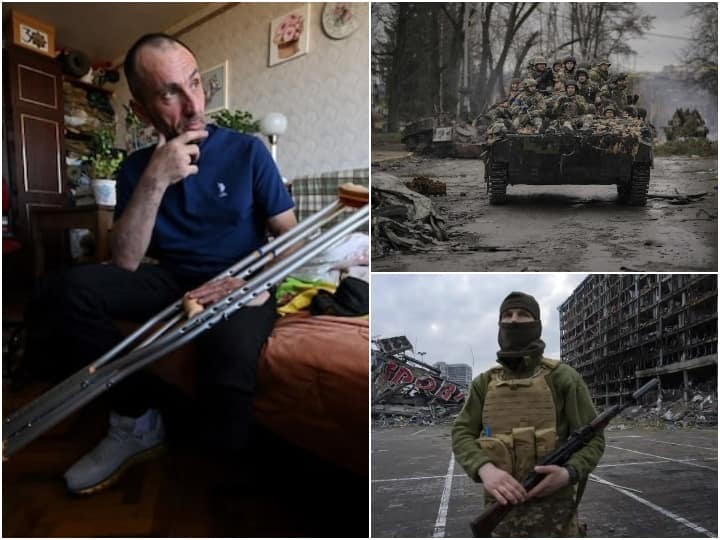 Russia-Ukraine War: युद्ध में एक पैर गंवा चुके यूक्रेनी लड़ाकू को कृत्रिम अंग लगने का इंतजार, मोर्चे पर लौटने को बेताब