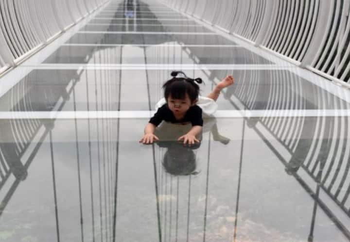 Worlds longest glass bottomed bridge opened in Vietnam and named White Dragon White Dragon: வியட்நாமில் 150 அடி உயரக் கண்ணாடிப் பாலம்.. இதில் நடக்க நீங்கள் தயாரா?