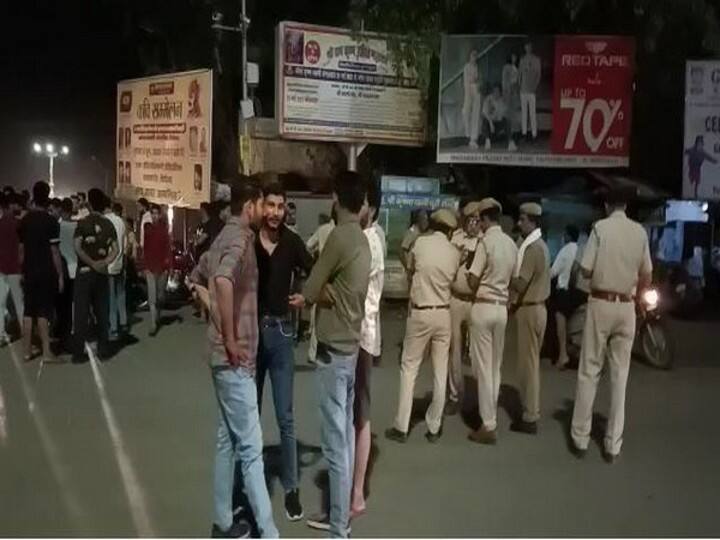 Rajasthan: Stone Pelting On Police During Protest Over Killing Of Former BJP Councillor’s Son In Chittorgarh Rajasthan: Stone Pelting On Police During Protest Over Killing Of Former BJP Councillor’s Son In Chittorgarh