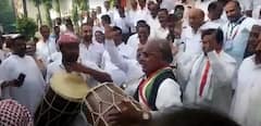 VH, Jaggareddy Dance At Gandhi Bhavan: తెలంగాణ ఆవిర్భావ వేడుకల్లో వీహెచ్, జగ్గారెడ్డి డ్యాన్స్