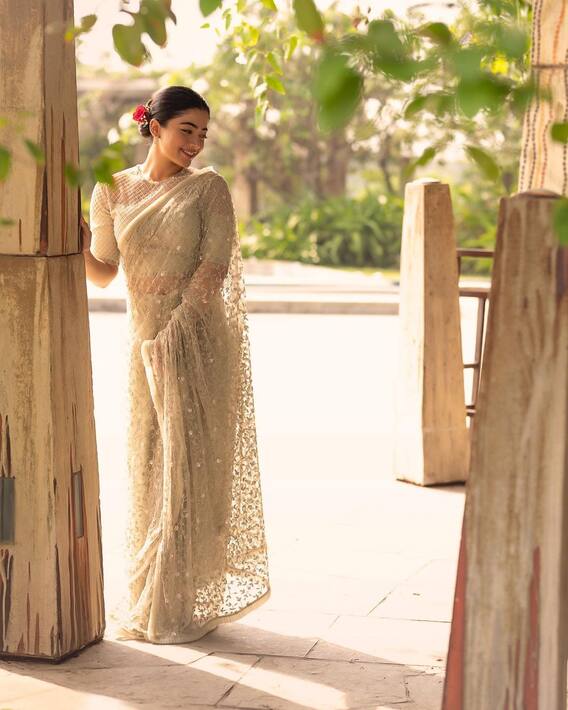 Rashmika Mandana Pics: लहंगा-चोली में कहर ढा रहीं 'श्रीवल्ली' रश्मिका मंदाना, देखिए ये खूबसूरत फोटोज