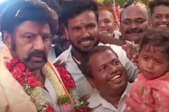 Balakrishna Funny Incident In Hindupur: అభిమాని గృహప్రవేశంలో సరదా సన్నివేశం.. అందరూ నవ్వులు