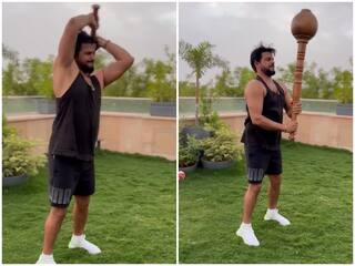 Suresh Raina Workout: देसी अंदाज में वर्कआउट करते नजर आए सुरेश रैना, फैंस को आई भीम की याद