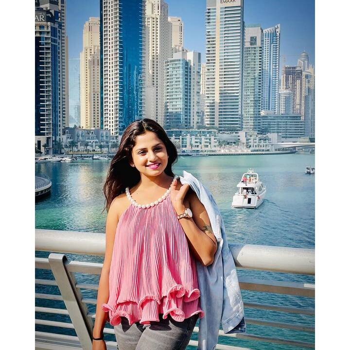 గుప్పెడంత మనసు వసుధార (రక్షా గౌడ) (Image Credit: Raksha Gowda/Instagram)