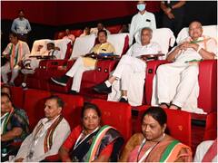Chhattisgarh News: CM भूपेश बघेल अपने मंत्रियों के साथ पहुंचे सिनेमाघर, ‘भूलन द मेज’ फिल्म देखने के बाद की ये घोषणा